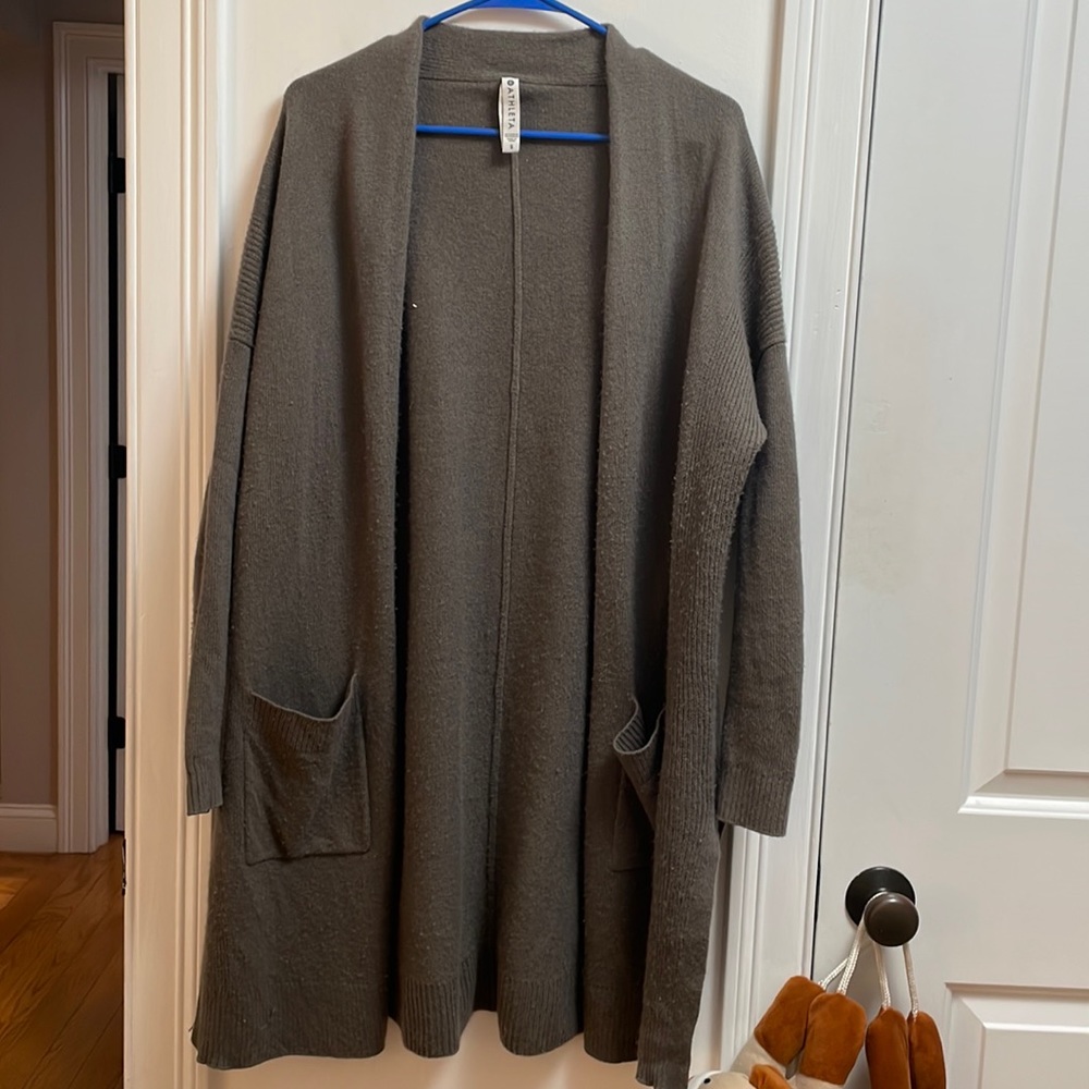Athleta duster sweater